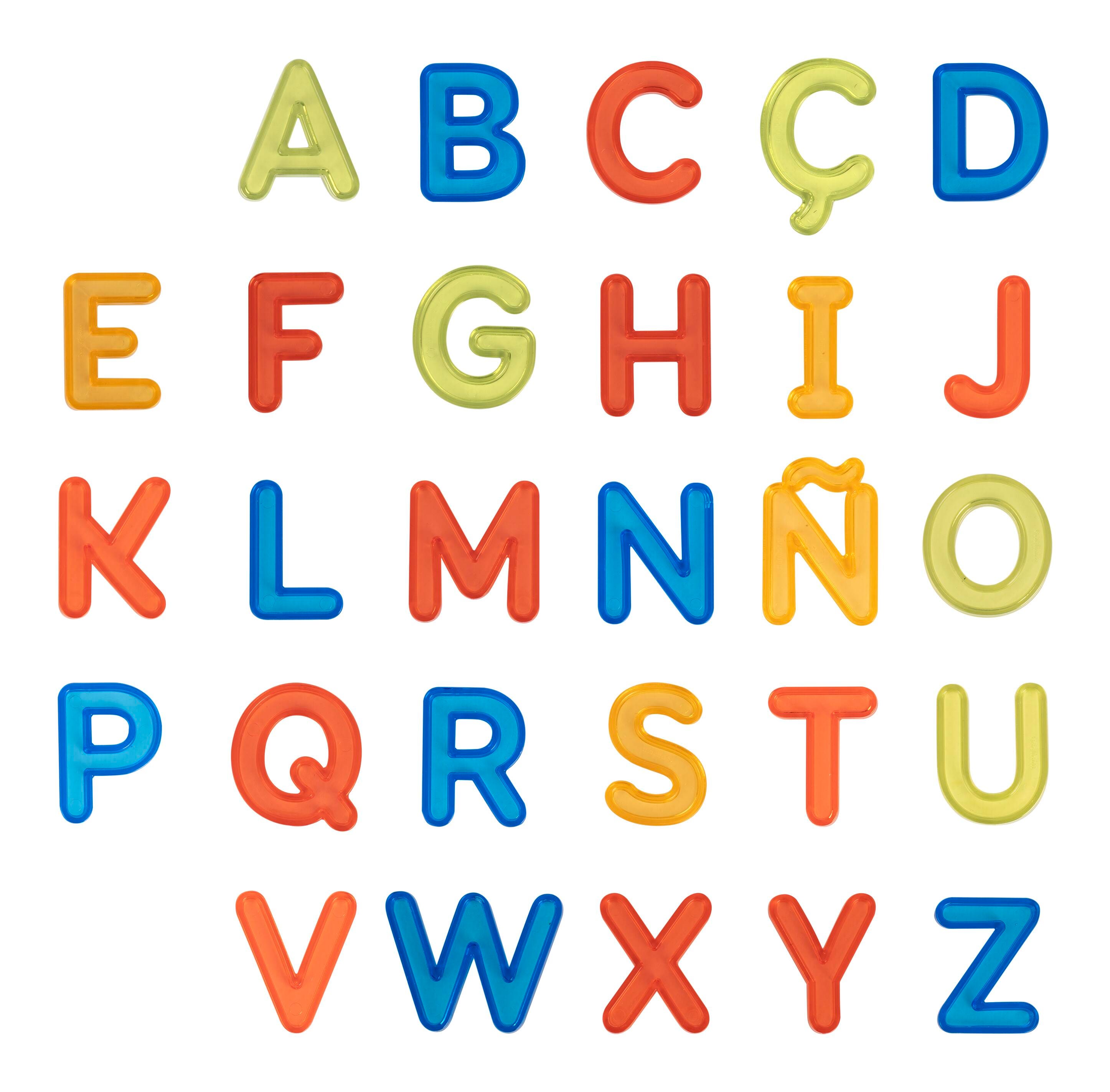 Miniland Translucent Uppercase Letters, Set of 76 2100513